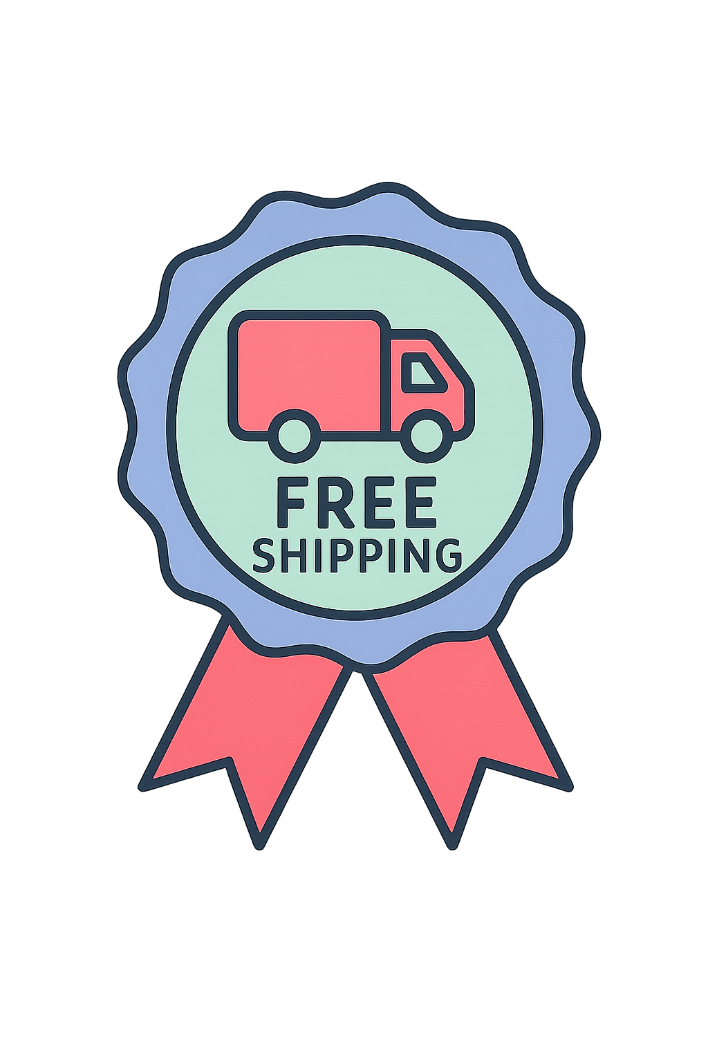 Free Shipping badge
